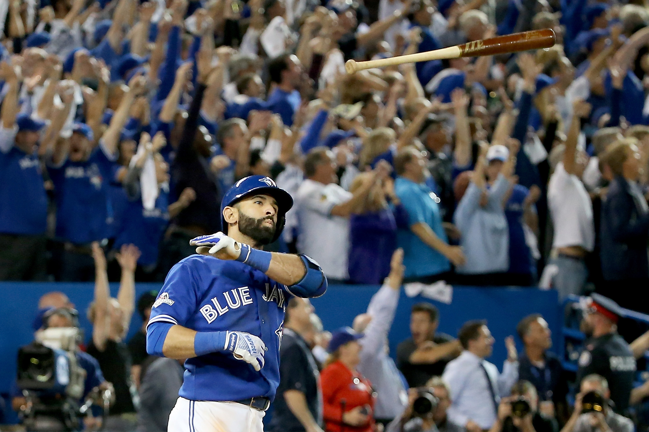 Jose Bautista bat flip